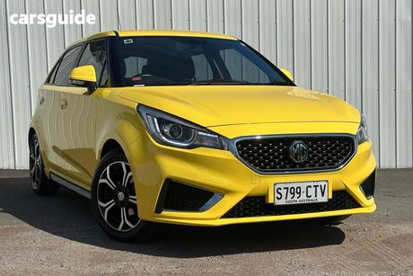 Yellow 2022 MG MG3 Hatchback Excite (With Navigation)