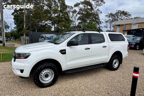White 2019 Ford Ranger Double Cab Pick Up Xl 2.2 Hi-Rider (4X2)
