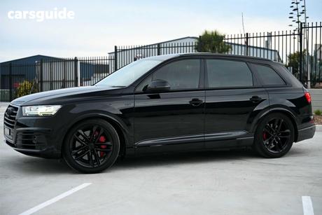 Black 2017 Audi SQ7 Wagon 4.0 Tdi V8 Quattro