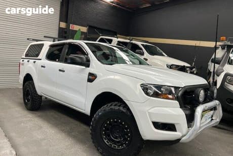 White 2017 Ford Ranger Crew Cab Utility Xl 3.2 (4X4)
