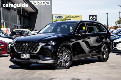 Black 2024 Mazda CX-80 Wagon D50E Touring