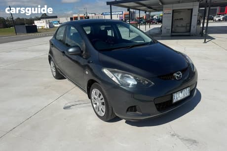 Grey 2009 Mazda 2 Hatchback Neo