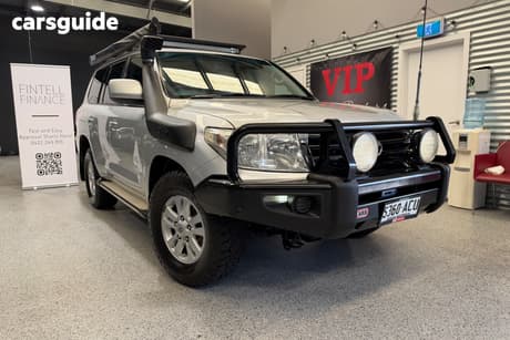 Silver 2009 Toyota Landcruiser Wagon Gxl (4X4)