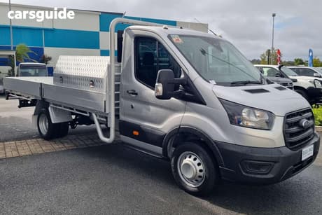 Silver 2020 Ford Transit Cab Chassis 430E (Rwd) Drw