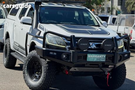 White 2017 Holden Colorado Crew Cab Pickup Ls (4X4)