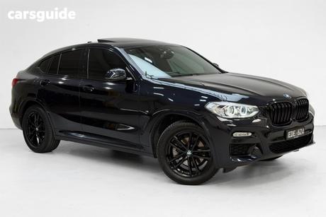 Black 2019 BMW X4 Coupe Xdrive20I M Sport