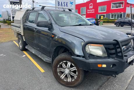 Grey 2013 Ford Ranger Crew Cab Utility Xl 2.2 (4X4)