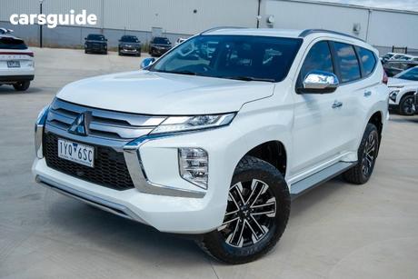 White 2023 Mitsubishi Pajero Sport Wagon Gls (4Wd) 7 Seat