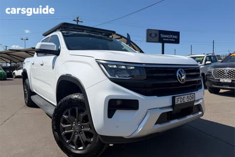 White 2023 Volkswagen Amarok Dual Cab Utility Life Tdi500 4Motion