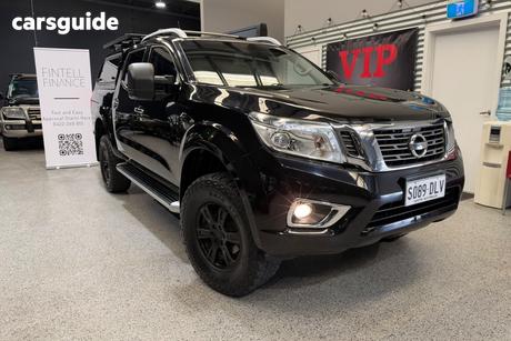 Black 2016 Nissan Navara Dual Cab Utility St-X (4X4) (Sunroof)