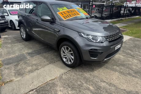 Grey 2017 Land Rover Discovery Sport Wagon Td4 (110Kw) Hse 7 Seat