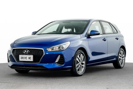 Blue 2019 Hyundai I30 Hatchback Active