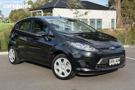 Black 2012 Ford Fiesta Hatchback Cl