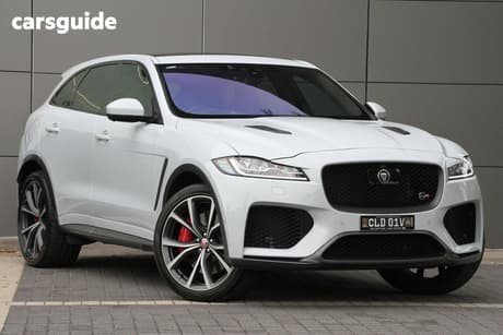 White 2020 Jaguar F-Pace Wagon Svr (Awd) (405Kw)