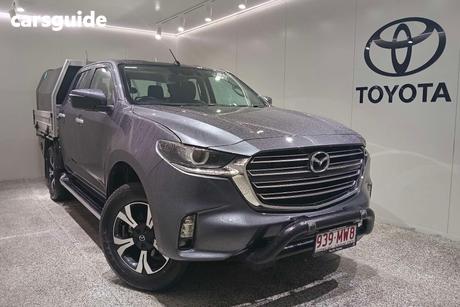Grey 2024 Mazda BT-50 Dual Cab Chassis Xtr (4X4)