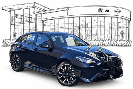 Blue 2026 BMW 120 Hatchback M Sport