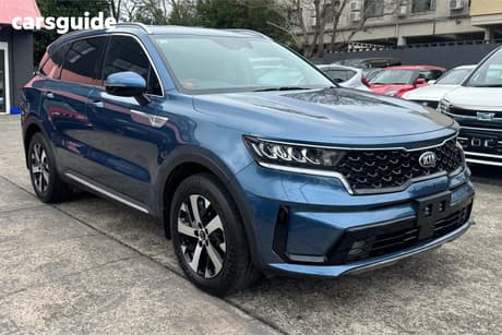 Blue 2021 Kia Sorento Wagon Sport 7 Seat