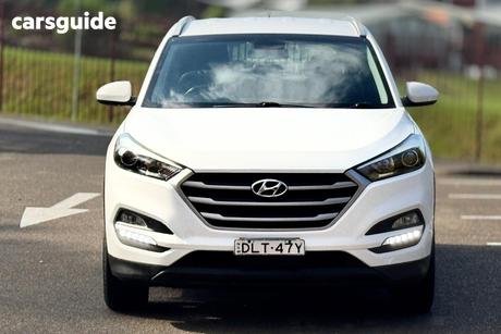 White 2017 Hyundai Tucson Wagon Active X (Fwd)