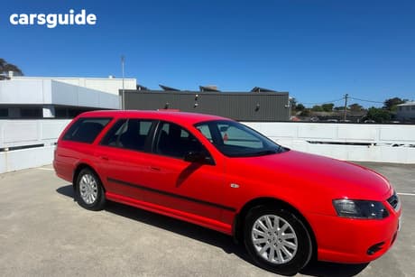Red 2009 Ford Falcon Wagon Xt