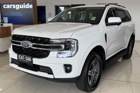 White 2025 Ford Everest Wagon Trend (4Wd)