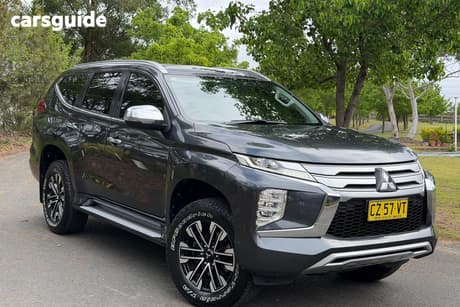 Grey 2021 Mitsubishi Pajero Sport Wagon Gls (4X4) 7 Seat