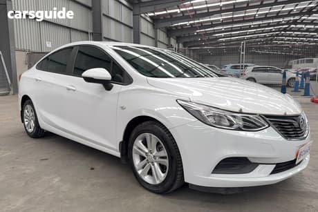 White 2017 Holden Astra Sedan Ls