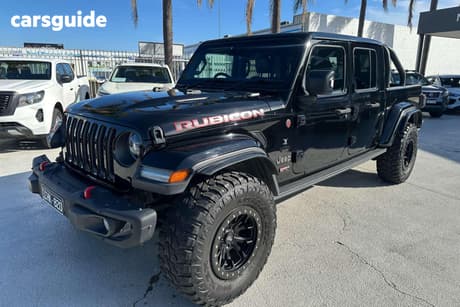 Black 2022 Jeep Gladiator Dual Cab Utility Rubicon (4X4)