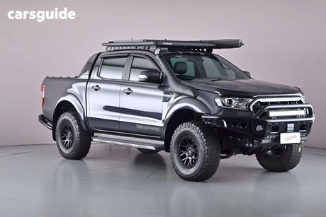 Grey 2021 Ford Ranger Double Cab Pick Up Wildtrak 2.0 (4X4)