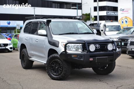 Silver 2014 Toyota Landcruiser Wagon Gxl (4X4)