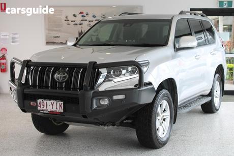 Silver 2018 Toyota Landcruiser Prado Wagon Gxl (4X4)