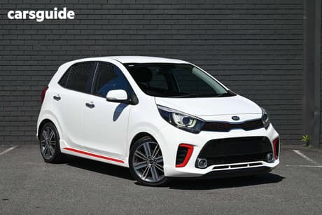 White 2019 Kia Picanto Hatchback Gt (Turbo)