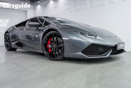 Grey 2016 Lamborghini Huracan Coupe Lp 610-4