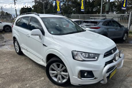 White 2016 Holden Captiva Wagon 7 Lt (Awd)