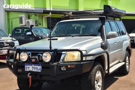 Silver 2012 Nissan Patrol Wagon St (4X4)