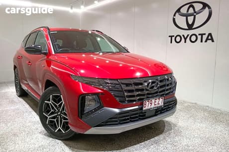 Red 2022 Hyundai Tucson Wagon Elite N Line (Awd)
