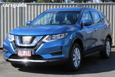Blue 2018 Nissan X-Trail Wagon St (2Wd)
