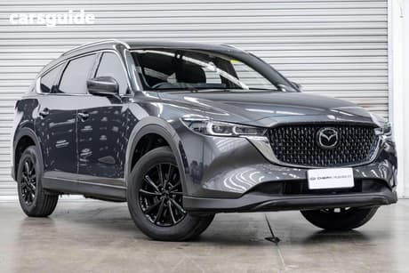 Grey 2023 Mazda CX-8 Wagon G25 Sport (Fwd)