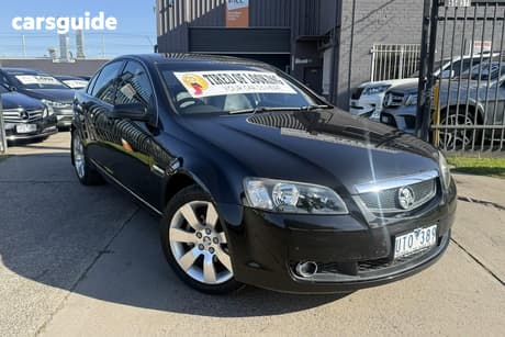 Black 2007 Holden Calais Sedan V