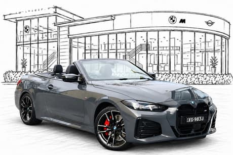 Grey 2025 BMW M440I Convertible Xdrive