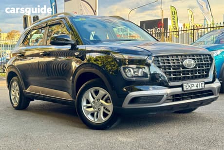 Black 2021 Hyundai Venue Wagon