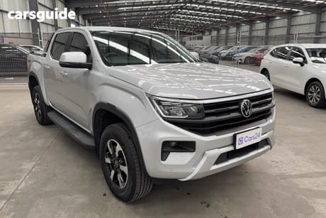Grey 2023 Volkswagen Amarok Dual Cab Utility Life Tdi500 4Motion
