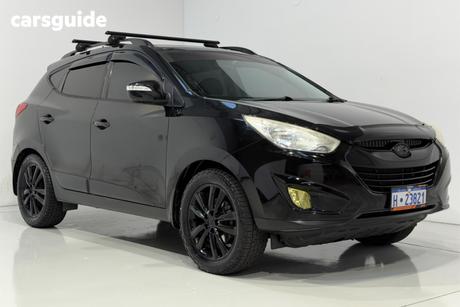 Black 2011 Hyundai IX35 Wagon Highlander (Awd)