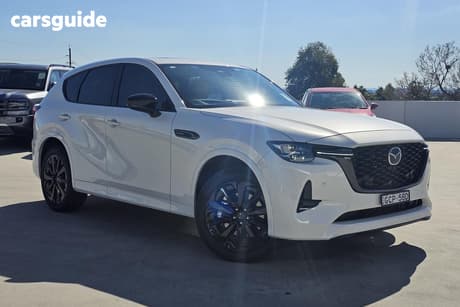 White 2026 Mazda CX-60 Wagon G40E Azami Hybrid