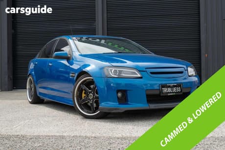 Blue 2008 Holden Commodore Sedan Ss