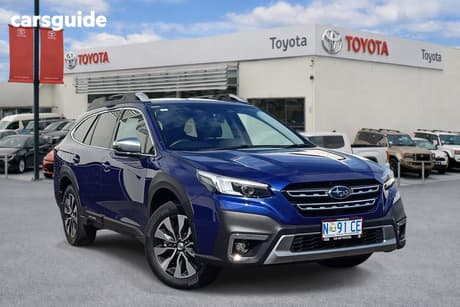Blue 2022 Subaru Outback Wagon Awd Touring