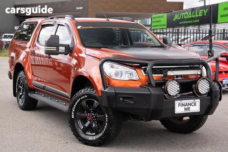 Orange 2016 Holden Colorado Crew Cab Pickup Z71 (4X4)
