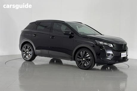Black 2021 Peugeot 3008 Wagon Gt Sport 1.6 Thp