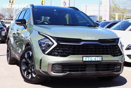 Green 2022 Kia Sportage Wagon Gt-Line (Awd)