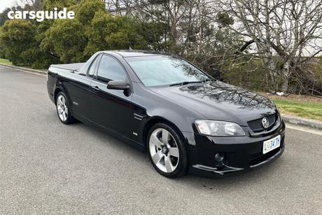 Black 2009 Holden Commodore Utility Ss-V