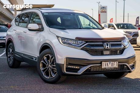 White 2021 Honda CR-V Wagon Vti L7 (2Wd) 7 Seats